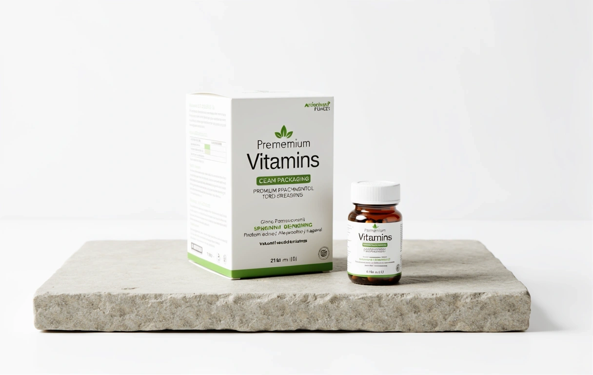 Men's vitamin complex packaging